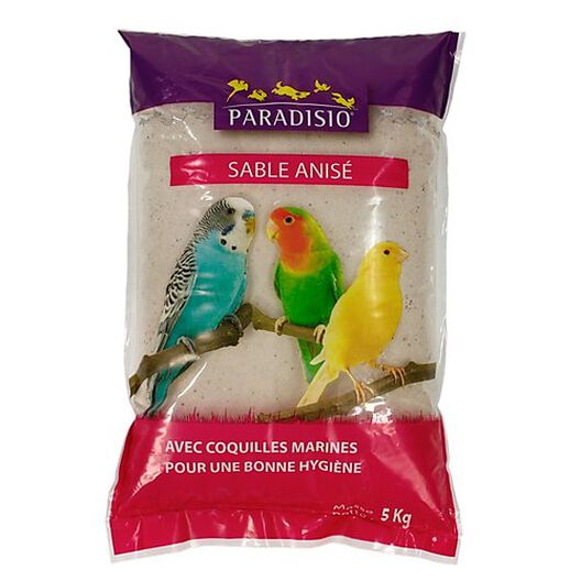 Paradisio - Sable Anisé pour Oiseaux - 5Kg image number null