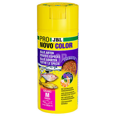 JBL - Aliment en Granulés Pronovo COLOR GRANO pour Poissons d'Ornement - 250ml