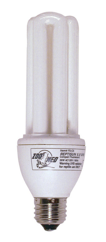 Zoomed - Ampoule Fluo Compact Reptisun Uvb 5.0 Fsc-C5e pour Terrarium - 26w Image numéro 2 Zoomed - Ampoule Fluo Compact Reptisun Uvb 5.0 Fsc-C5e pour Terrarium - 26w Image numéro 2