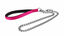 Animalis - Laisse Métal Fine Confort 15mm et 100cm pour Chien - Fuchsia Indicateur image numéro 2