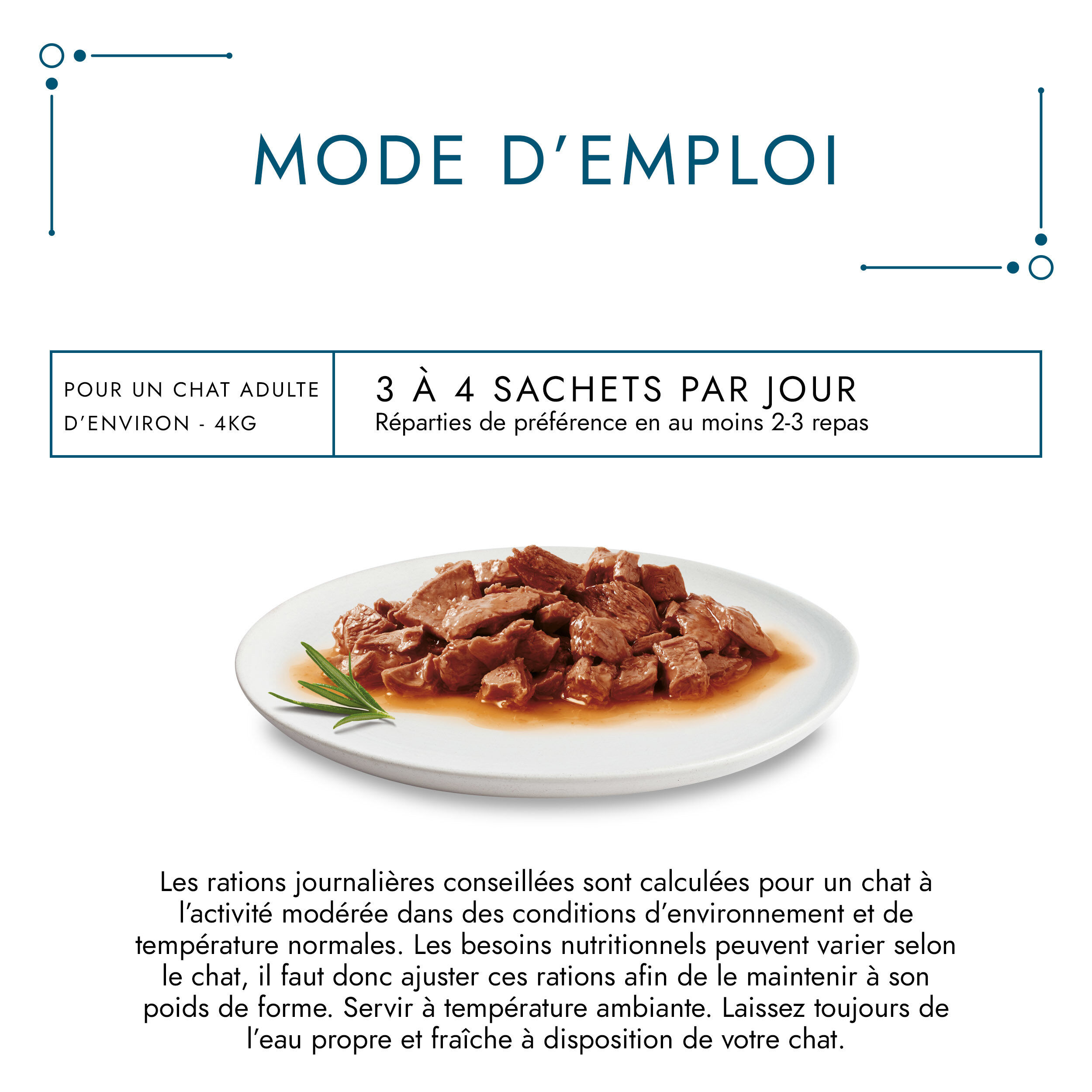 GOURMET - Sachets fra&icirc;cheurs PERLE R&eacute;gal de Sauce pour chats - 12x85g Image num&eacute;ro 5