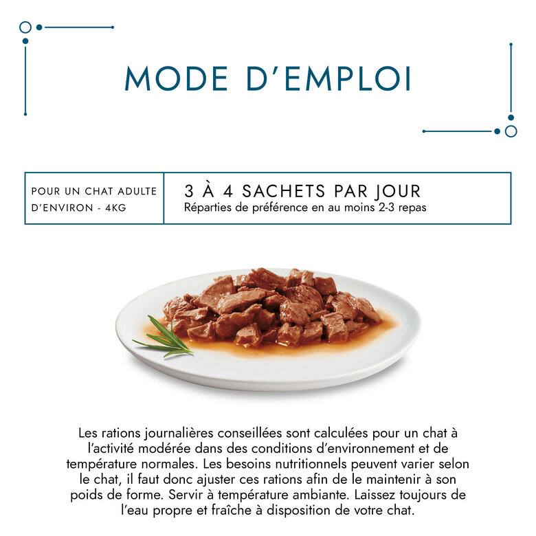 GOURMET - Sachets fraîcheurs PERLE Régal de Sauce pour chats - 12x85g Image numéro 5 GOURMET - Sachets fraîcheurs PERLE Régal de Sauce pour chats - 12x85g Image numéro 5