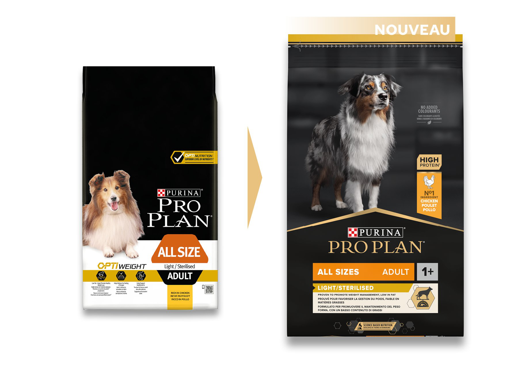 Pro Plan - Croquettes All Size Light Sterilised Poulet pour Chien - 7Kg Image num&eacute;ro 2