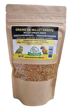 Octave Bauchant - Graines de Millet Jaune et Rouge Oiseaux - 260g