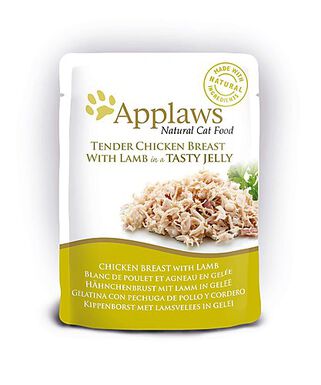 Applaws - Sachet Poulet et Agneau Gelée pour Chat - 70g