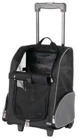 Trixie - Trolley Poussette de Transport sur Roulettes pour Chien et Chat