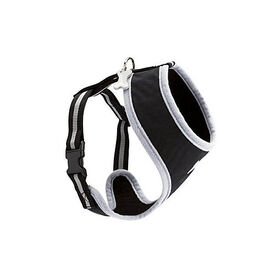 Bobby - Harnais Pap Arlequin en Nylon Noir pour Chien
