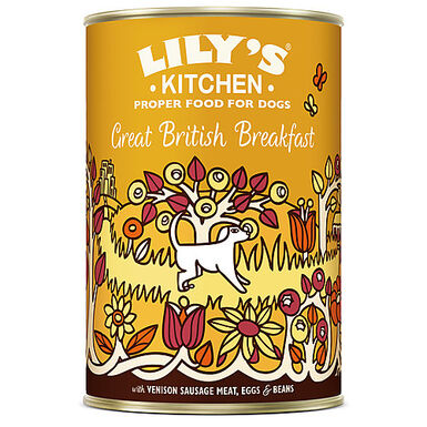 Lily's Kitchen - Recette Petit Dejeuner à l'Anglaise pour Chien - 400g