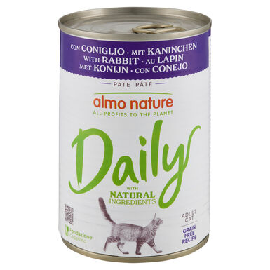 Almo Nature - Pâtée Dailygrain Free Lapin - 400g