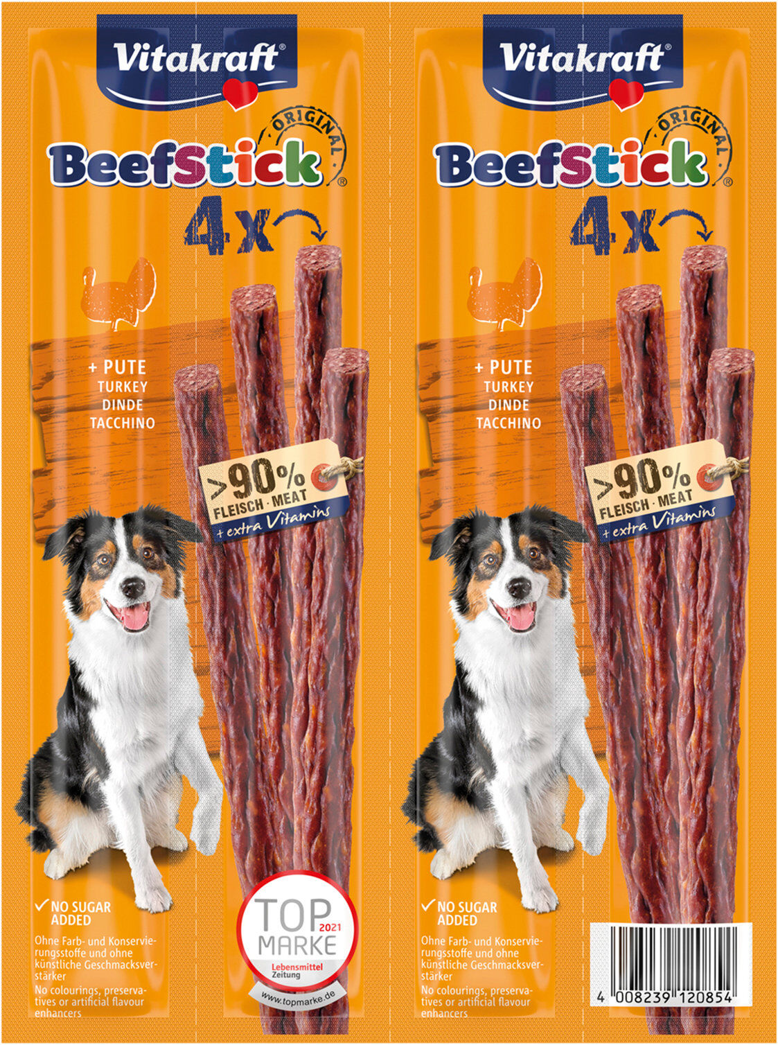 Vitakraft - Beef-Stick &agrave; la Dinde x4 Image num&eacute;ro 1