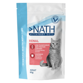 Nath - Sachet Humide Veterinary Diets Soutien Rénal pour Chat Adulte - 85g