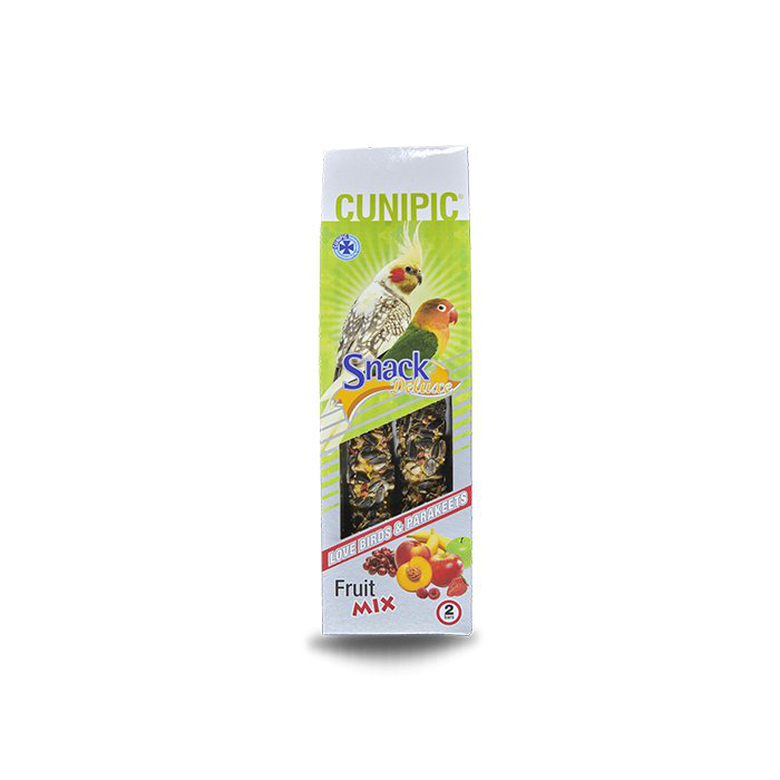 Cunipic - Friandises Snack Deluxe Graines et Noix pour Calopsitte et Inséparables - 130g image number null