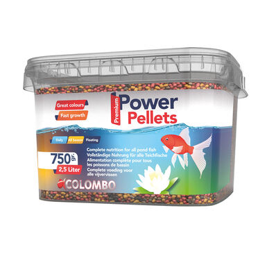 Colombo - Aliment en Granulé Power Pellet pour Poissons de Bassin - 2,5L