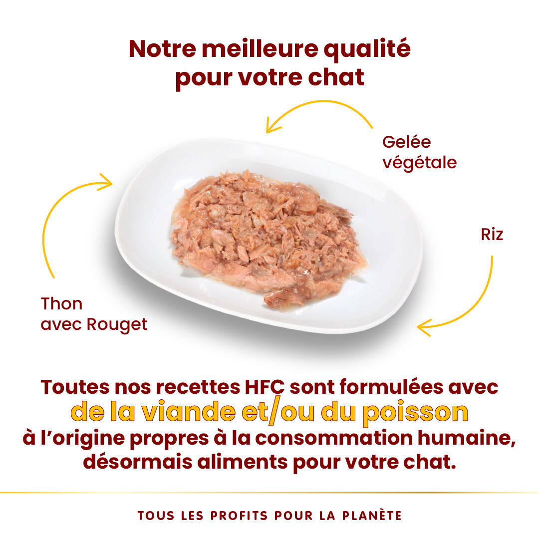 Almo Nature - P&acirc;t&eacute;e HFC Jelly Thon avec Rouget pour Chats - 70g Image num&eacute;ro 3
