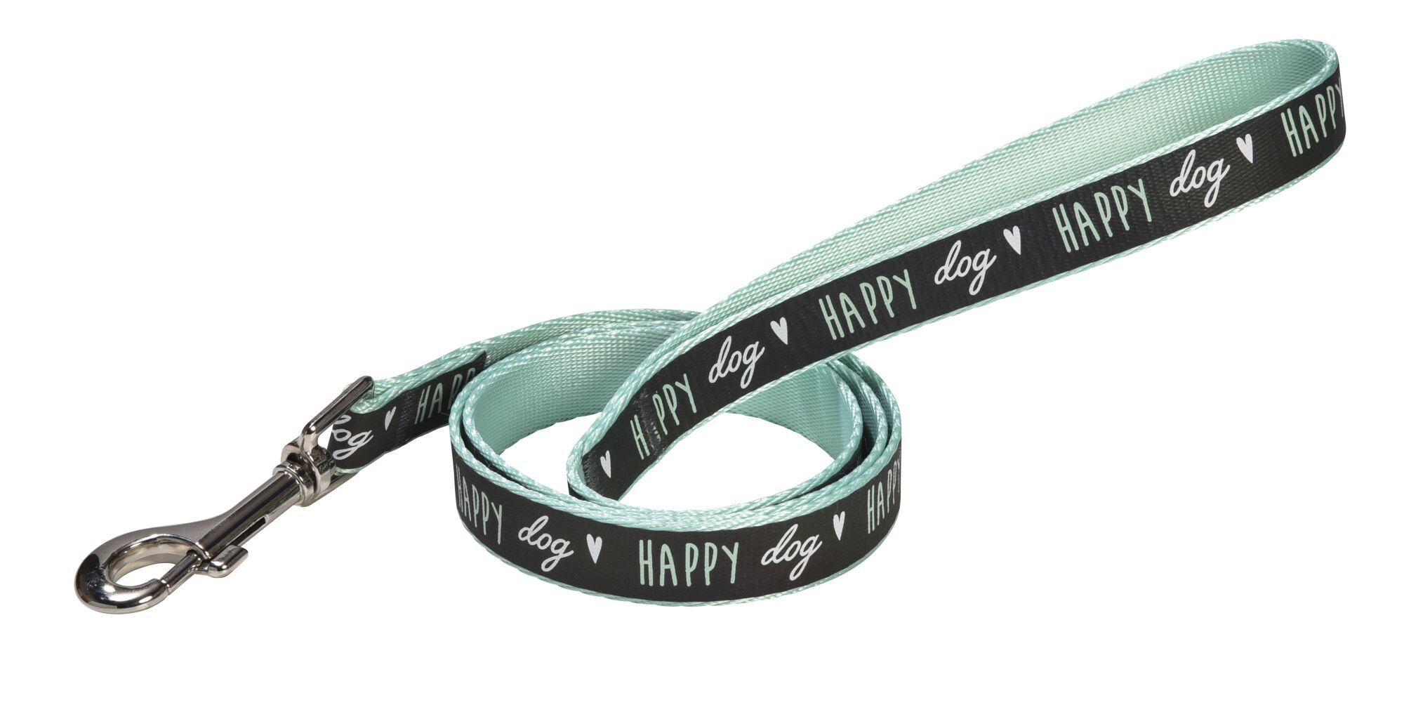 Bobby - Laisse Happy Vert L pour Chiens - 100/2,5cm Image num&eacute;ro 1