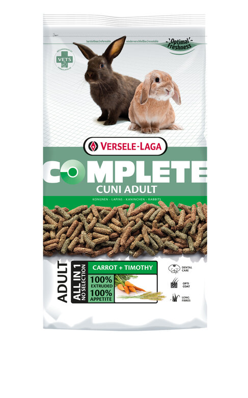 Versele Laga - Alimentation Complete Cuni Adult pour Lapin - 1,75Kg Image numéro 1 Versele Laga - Alimentation Complete Cuni Adult pour Lapin - 1,75Kg Image numéro 1