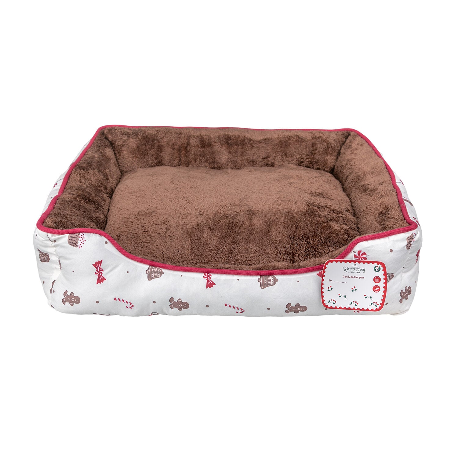 Wonder Christmas - Sofa Motif Bonbon pour Chien - M Image num&eacute;ro 2