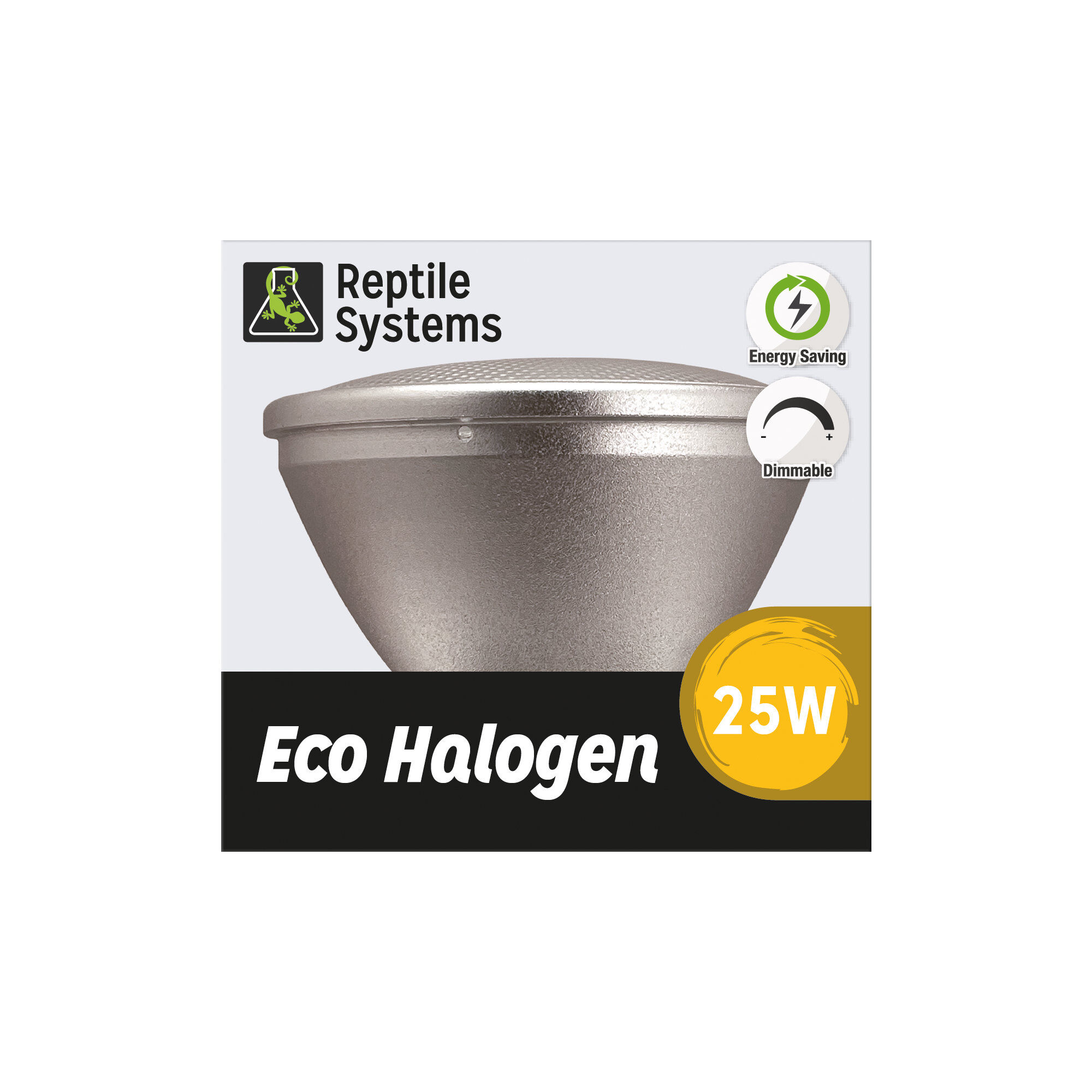 Reptile Systems - Lampe Chauffante Eco Halogen Blanc pour Terrarium - 25W/220V Image num&eacute;ro 1