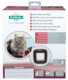 PetSafe - Chatière à Puce Electronique pour Chiens et Chats - Brun