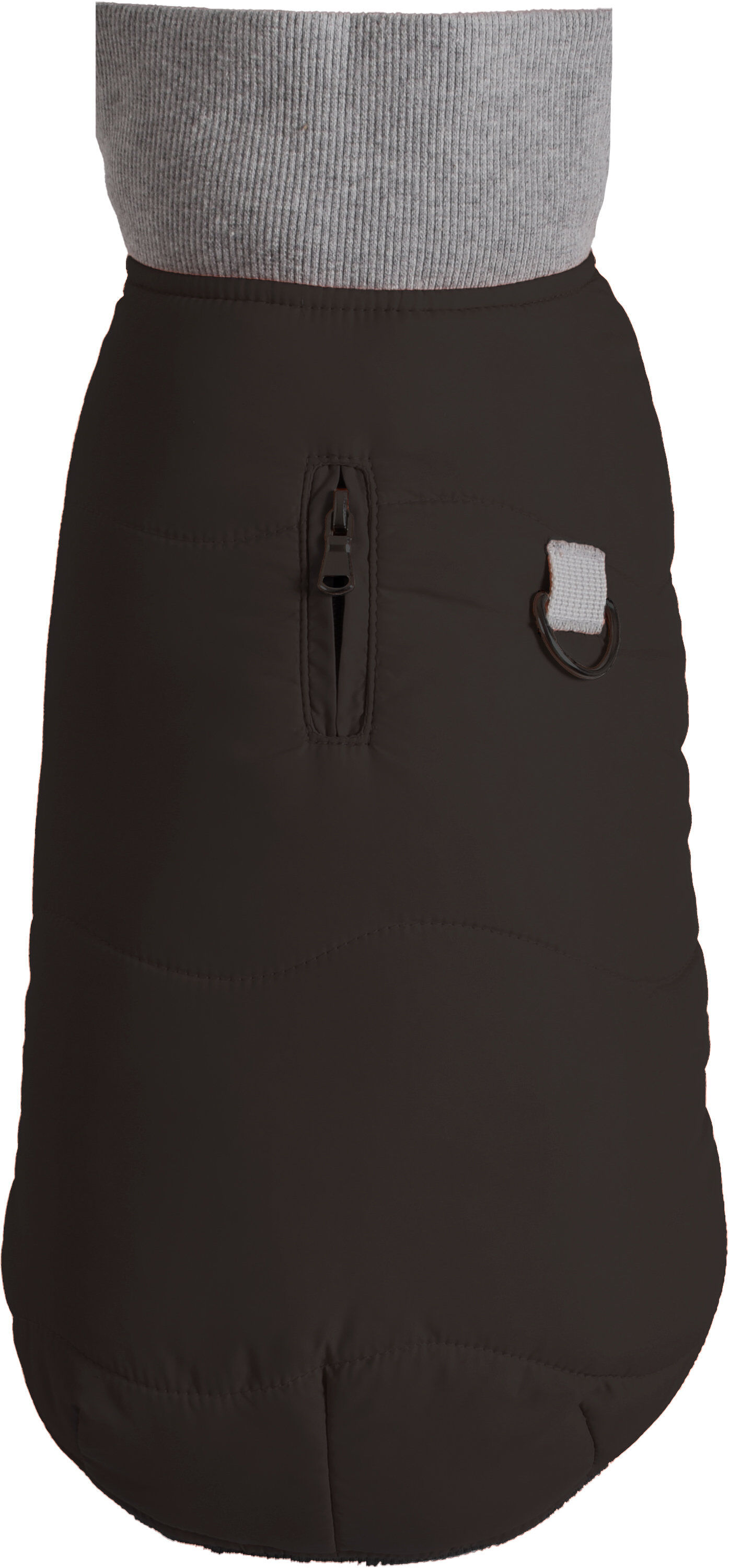 Bobby - Manteau Contraste Noir pour Chiens -  28cm/XS Image num&eacute;ro 1