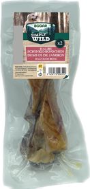 Simply Wild - Demi-Os de Jambon Bogar pour Chiens - x2
