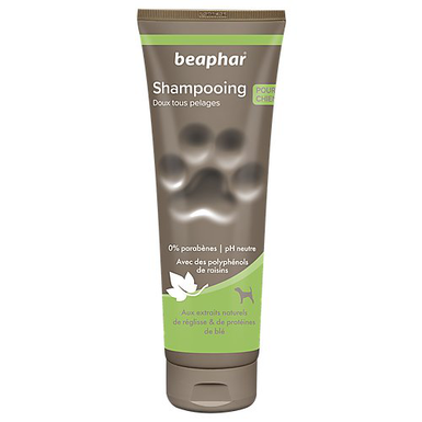 Beaphar - Shampoing Doux Tous Pelages pour Chiens - 250ml