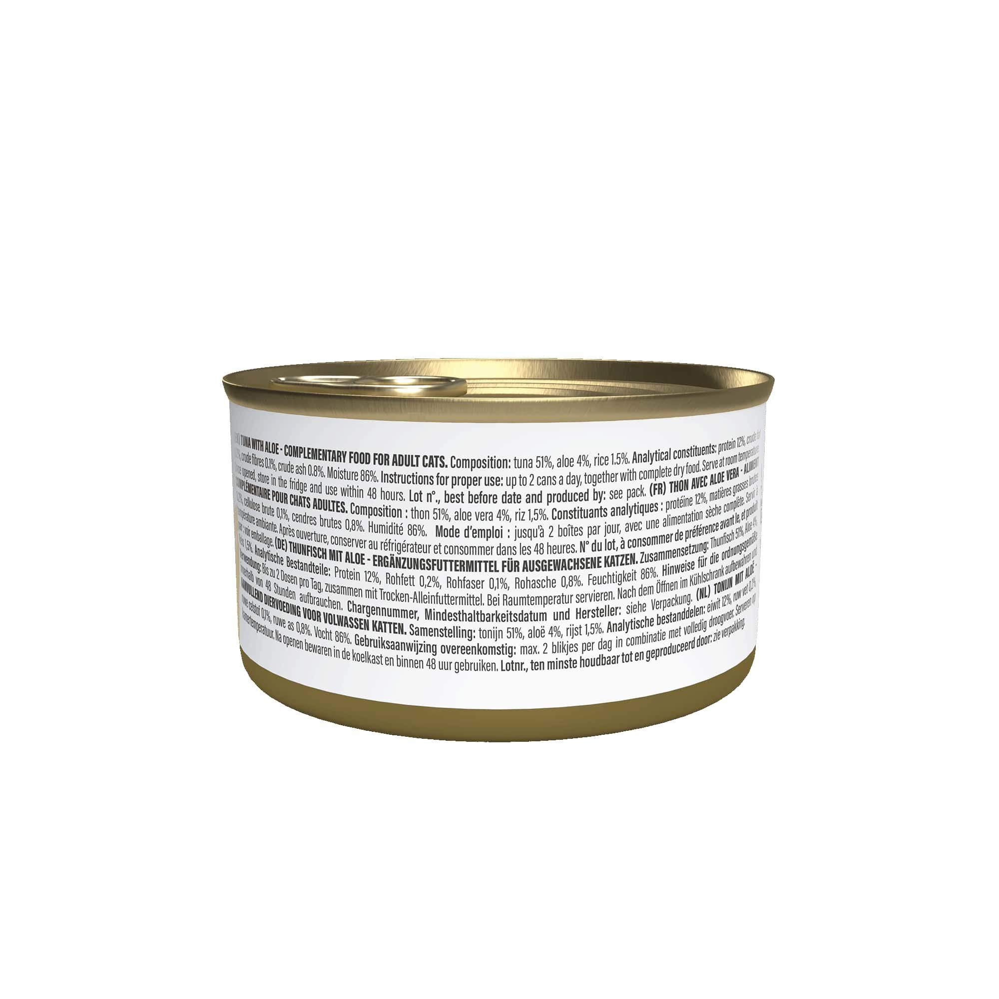 Schesir - P&acirc;t&eacute;e en Gel&eacute;e au Thon avec Aloe Vera pour Chats - 70g Image num&eacute;ro 2