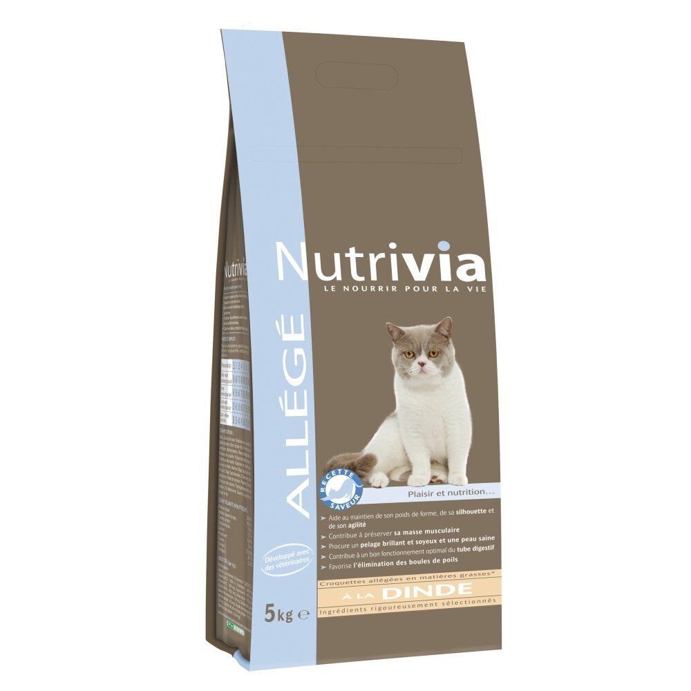 Nutrivia - Croquettes All&eacute;g&eacute;es &agrave; la Dinde pour Chat - 5Kg Image num&eacute;ro 1