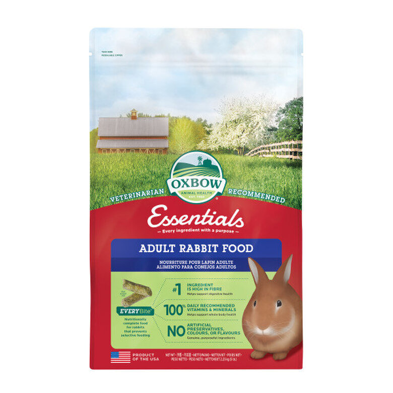 Oxbow - Granulés Essentials Adult Lapin 2,28kg image number null