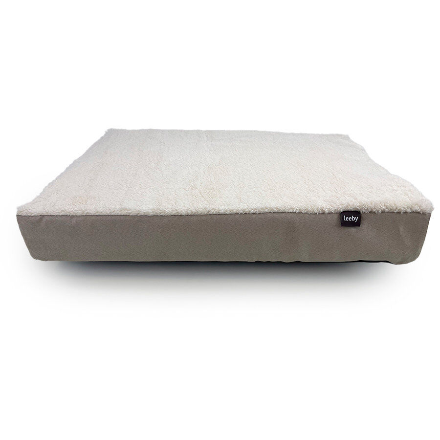 Leeby - Matelas Orthop&eacute;dique Marron pour Chiens - M Image num&eacute;ro 1
