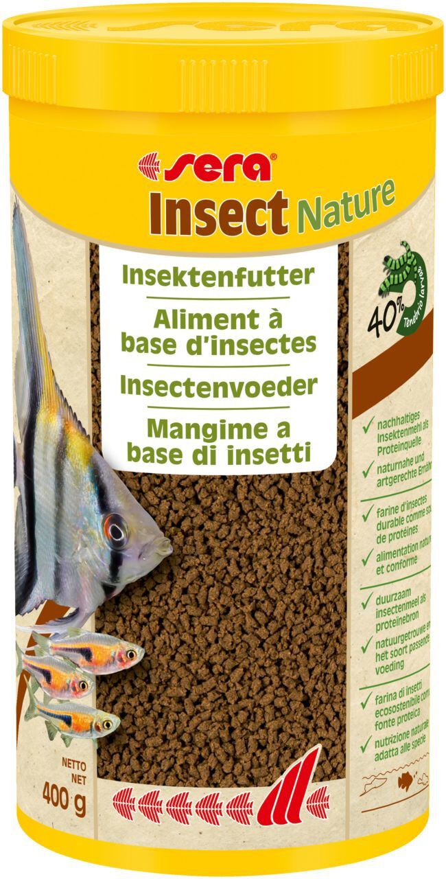 Sera - Alimentation Insect Nature pour Poisson - 1L Image num&eacute;ro 1