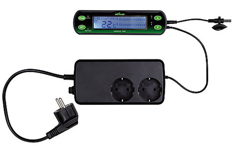 Trixie - Thermostat Digital à Deux Circuits pour Terrarium image number null