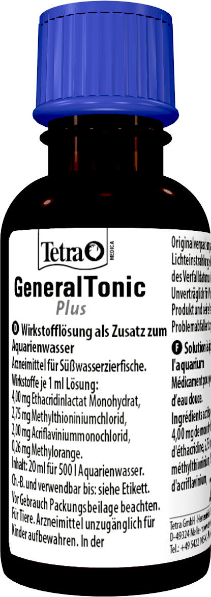 Tetra - Traitement Medica GeneralTonic Plus pour Poissons - 20ml Image num&eacute;ro 2