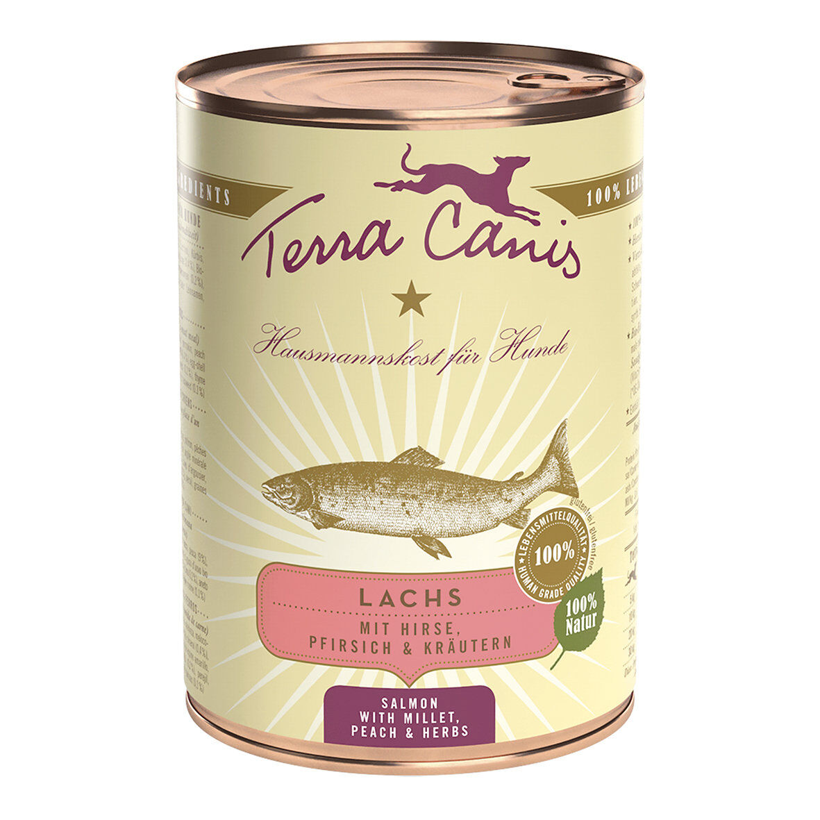 Terra Canis - Aliment Naturel Classic au Saumon pour Chiens - 400g Image num&eacute;ro 1