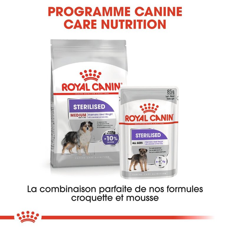 Royal Canin - Croquettes Medium Sterilised pour Chien Stérilisé - 3Kg Image numéro 6 Royal Canin - Croquettes Medium Sterilised pour Chien Stérilisé - 3Kg Image numéro 6