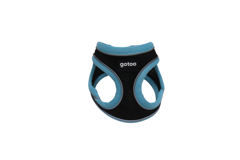Gotoo - Harnais en Mesh Turquoise pour Chien - XS Image numéro 1 Gotoo - Harnais en Mesh Turquoise pour Chien - XS Image numéro 1