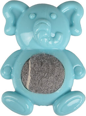Flamingo - Jouet Loekie Eléphant Bleu pour Chiots - 7,2cm