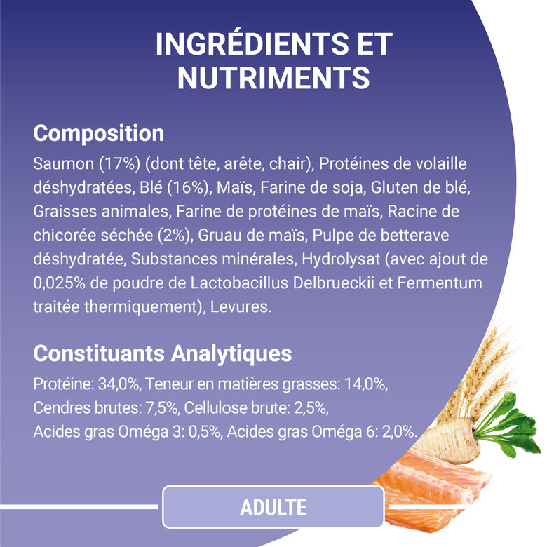 Purina One - Croquettes au Saumon et Céréales pour Chat Adulte - 1,5Kg Image numéro 5 Purina One - Croquettes au Saumon et Céréales pour Chat Adulte - 1,5Kg Image numéro 5