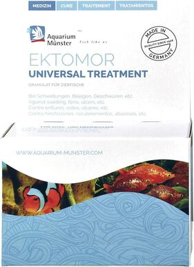 Aquarium Munster - Traitement EKTOMOR - 2x50g