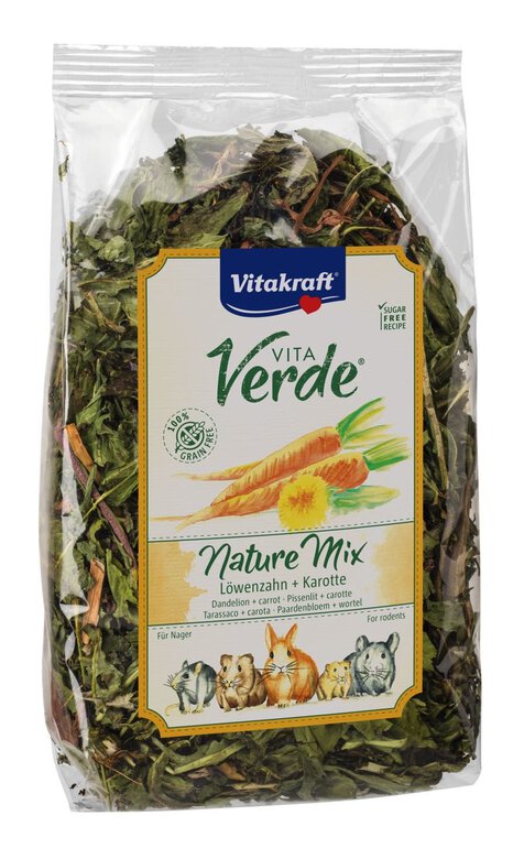 Vitakraft - Friandises Nature Mix Pissenlit et Carotte pour Rongeur - 100g Image numéro 1 Vitakraft - Friandises Nature Mix Pissenlit et Carotte pour Rongeur - 100g Image numéro 1