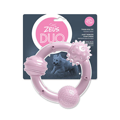 Zeus Duo Tri-anneau Lilas noix de coco - 15 cm