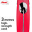 Flexi - Laisse XS pour Chat de 3m - Rouge Indicateur image numéro 2