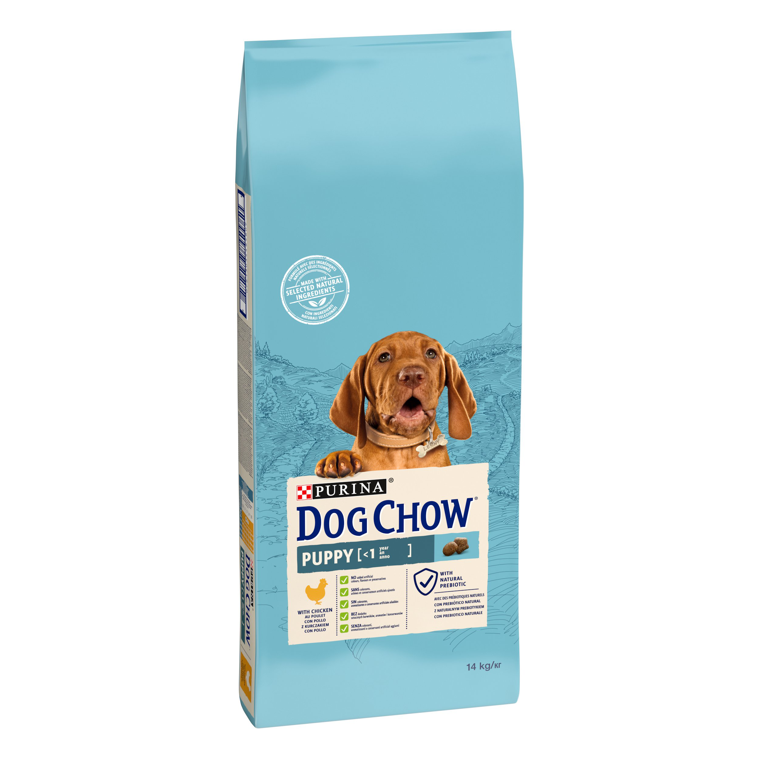 Dog Chow - Croquettes Puppy au Poulet pour Chiot - 14Kg Image num&eacute;ro 2