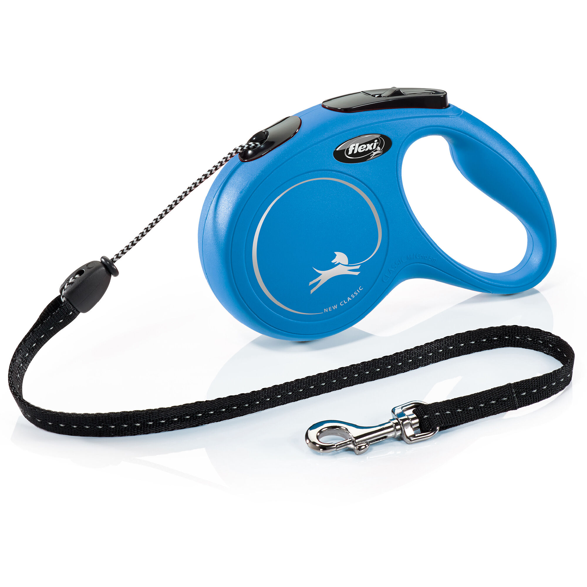 Flexi - Laisse Classic Avec Cordon pour Chien Bleu - M 5m Image num&eacute;ro 1