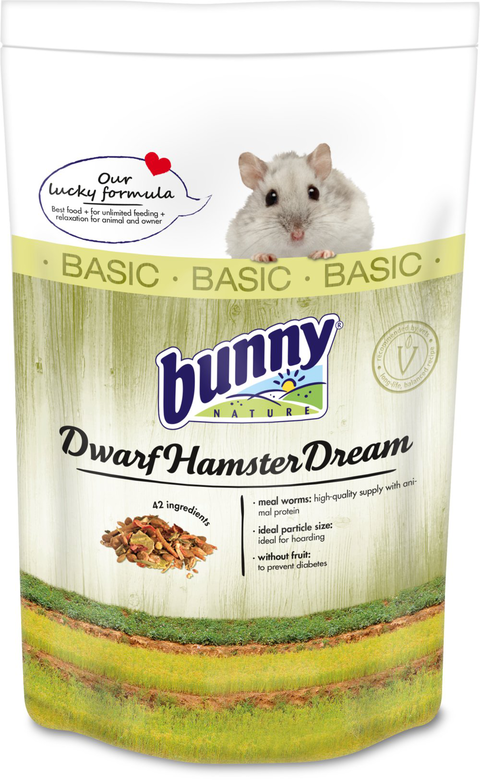 BunnyNature - Alimentation hamster nain DwarfHamsterDream BASIC - 600g image number null