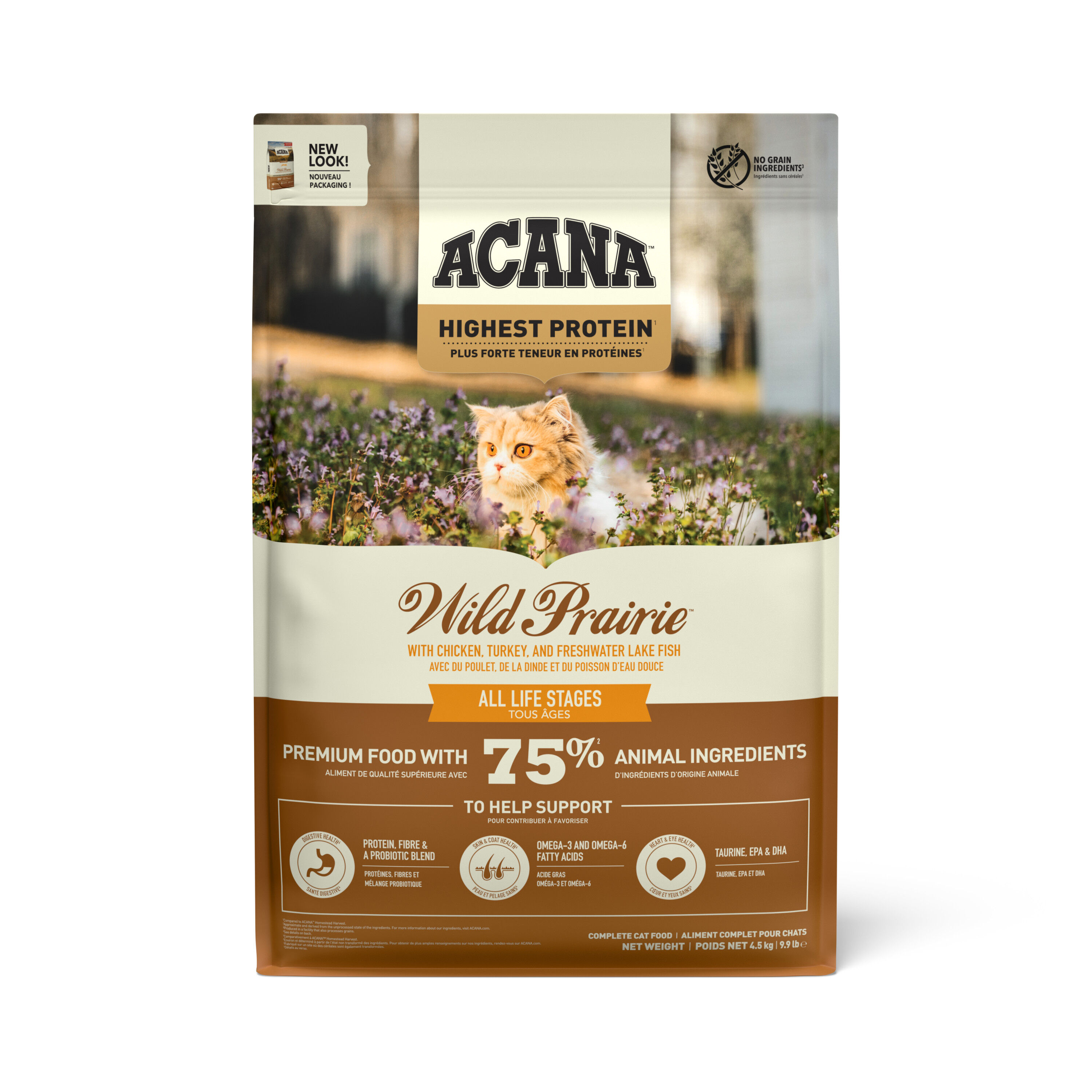 Acana - Croquettes Wild Prairie pour Chat - 4,5Kg Image num&eacute;ro 1