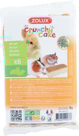 Zolux - Biscuits Crunchy Cake au Thym pour Rongeurs - x6