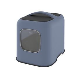 Rotho MyPet - Maison de Toilette Biala pour Chat - Bleu