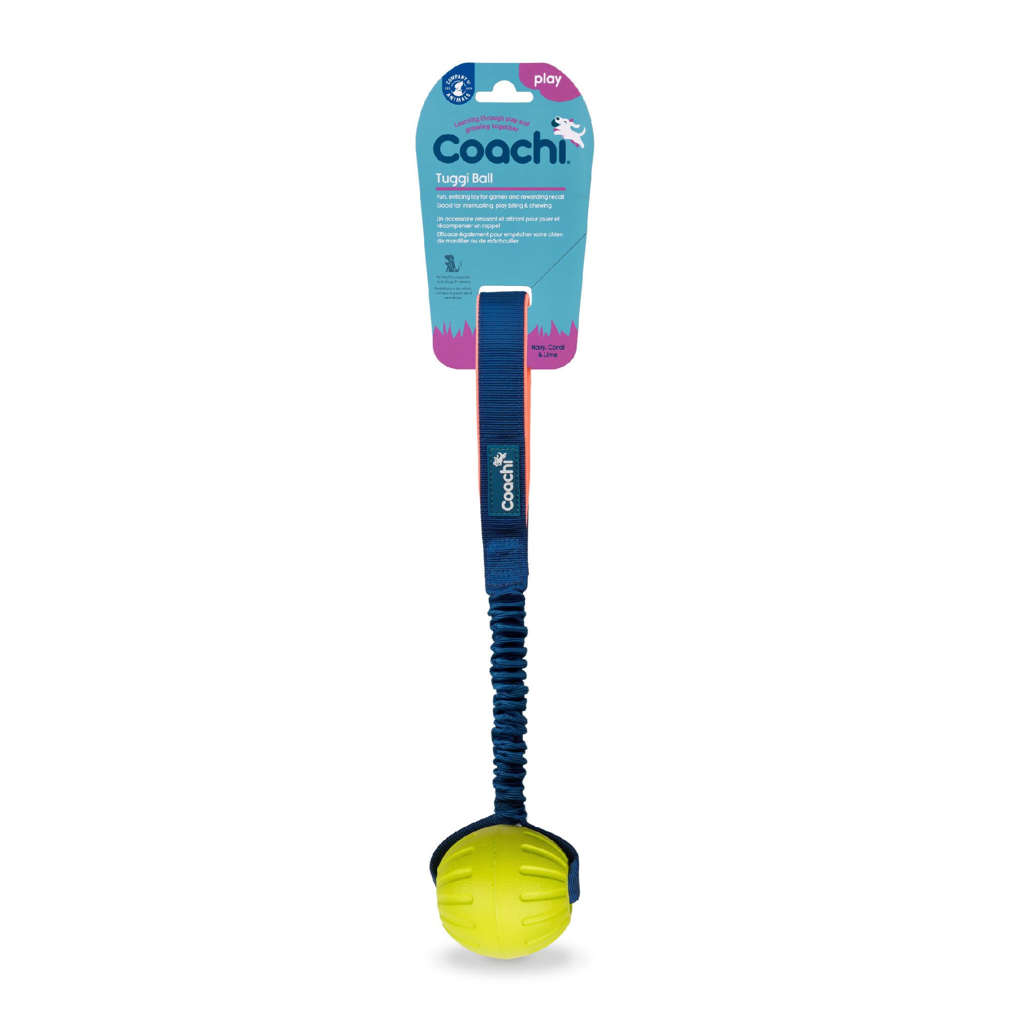 Coachi - Jouet Balle Tuggi Ball pour Chiens - 37cm Image num&eacute;ro 1