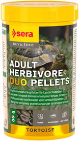 Sera - Aliments Adult Herbivore Duo Pellets pour Tortues Terrestres